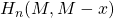 Rendered by QuickLaTeX.com H_n(M,M-x)