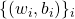 Rendered by QuickLaTeX.com \{(w_i, b_i)\}_i