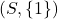(S,\{1\})