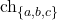 \mathrm{ch}_{\{a,b,c\}}