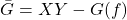 \bar{G}=X×Y-G(f)