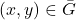 (x,y)\in \bar{G}